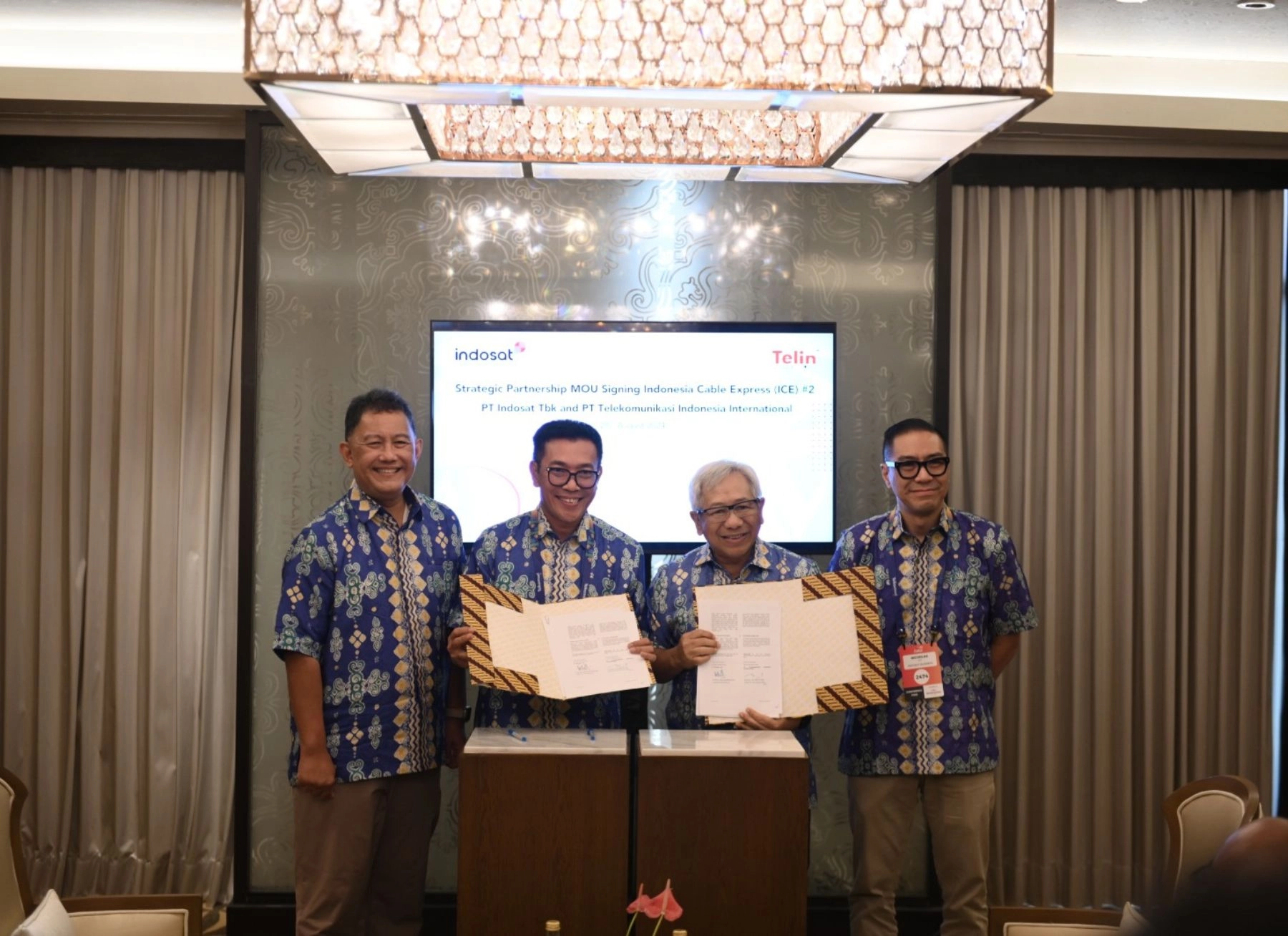 Kemitraan Strategis Telin dan Indosat Ooredoo Hutchison Kembangkan Indonesia Cable System Express 2 (ICE System 2)